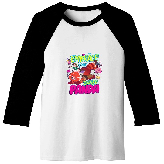Panda Pet Turning Red Embrace Your Inner Panda 1 Baseball Tees