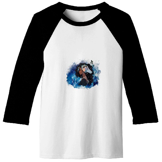 Sagittarius Zodiac Sign Astrological Afrocentric Centaur Baseball Tees