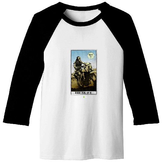 Modern Warfare 2 The Brave Desert Bike Card Baseball Tees