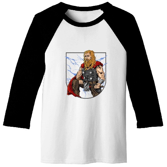 Viking Mjolnir Thor Baseball Tees