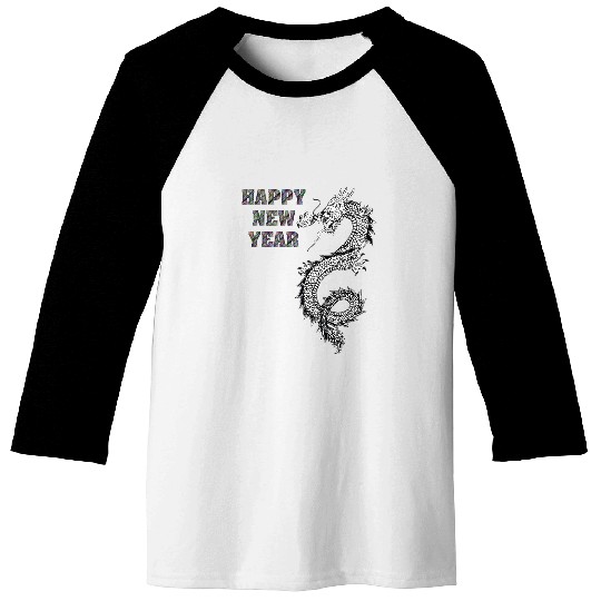 Dragon Pet Happy Chinese New Year The Lunar Year of The Dragon 0011 Baseball Tees