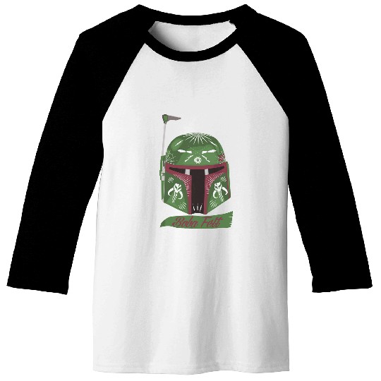 Star Wars Boba Fett Tattoo Helmet Baseball Tees