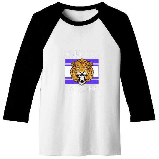 Lion Pet Yeshua HaMashiach Servant and King Lion Baseball Tees
