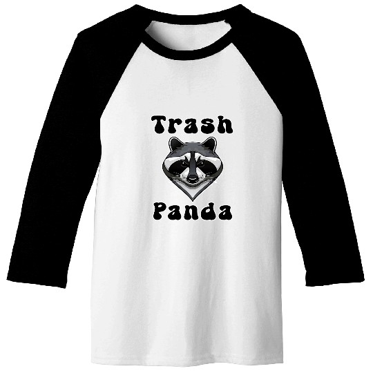 Raccoon Pet Save The Trash Panda Raccoon Animal Lover Funny Baseball Tees