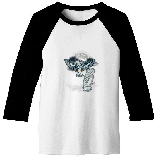Owl Pet Birds Of Prey I Owl Lover I Owl Baseball Tees