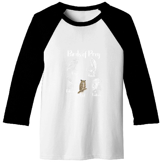 Owl Pet Birds of Prey Eagle Hawk Falcon Owl Vulture Baseball Tees