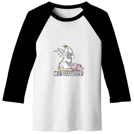 Dragon Pet How The Last Dragon Eats Unicorns 10 Baseball Tees