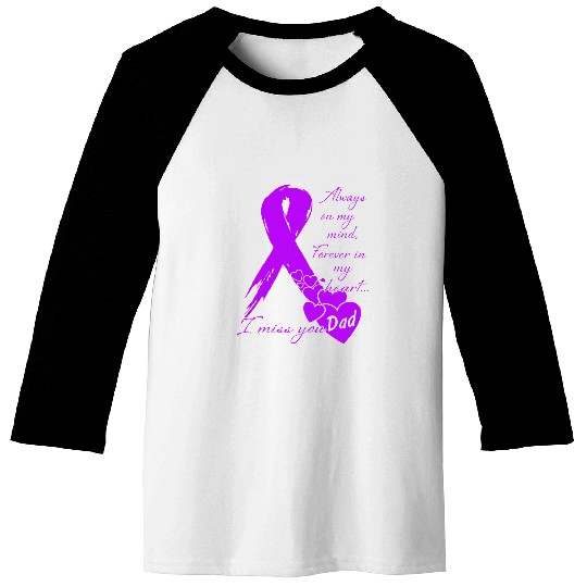 Missing You Dad My Guardian Angel Memorial Day Men Women Baseball Tees