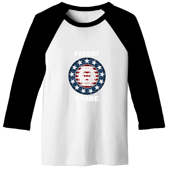 Lion Pet Patriot Pride Conservative Lion Patriotic America Baseball Tees