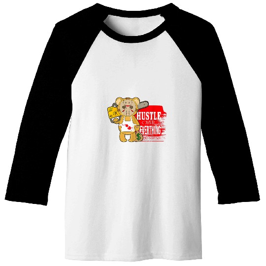 Bear Pet Hustle Hip Hop Teddy Bear Money Rap DJ Entrepreneur 10 Baseball Tees