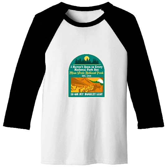 Mesa Verde National Park Camping Mountain Hiking Club 3 Baseball Tees