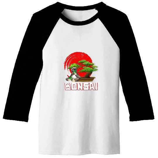 Sloth Pet bonsai tree yoga masters Baseball Tees