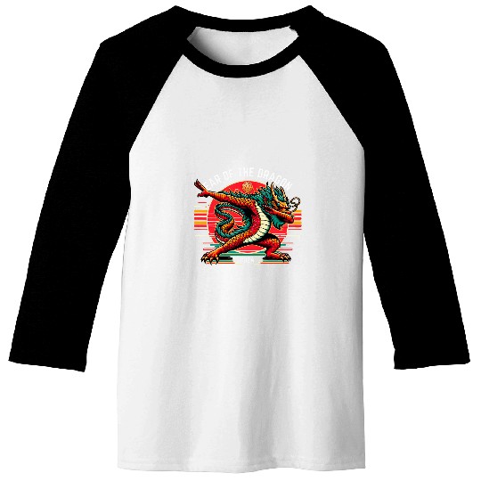 Dragon Pet Dabbings Dragon Chinese New Year Of The Dragon 10 Baseball Tees