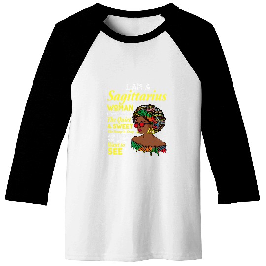 November December Birthday Zodiac sign Sagittarius queen Baseball Tees