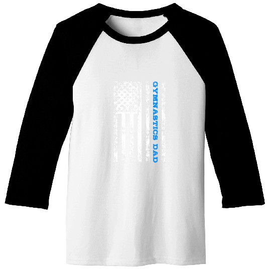 Gymnastics Dad Baseball Tees