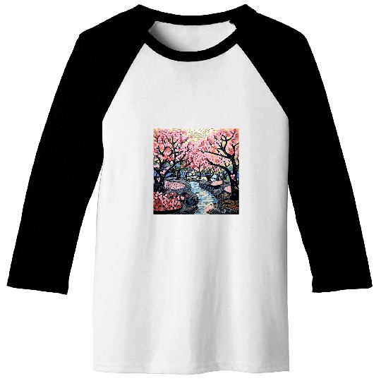 Artistry Beyond Words A Blossom Ballet in Bloom Baseball Tees