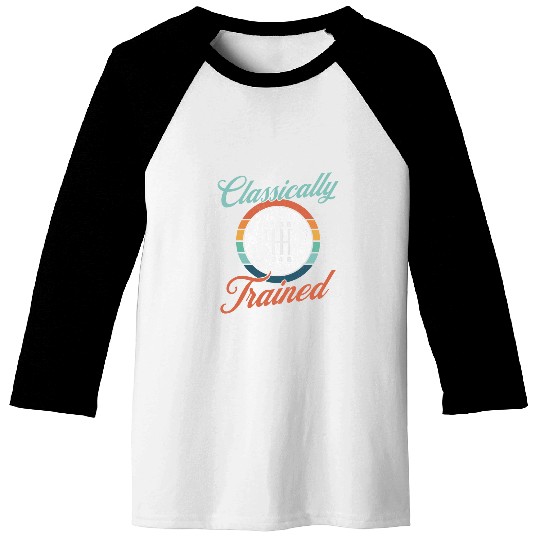 Classically Trained Retro Manual Transmission 3 Pedal Racing Baseball Tees