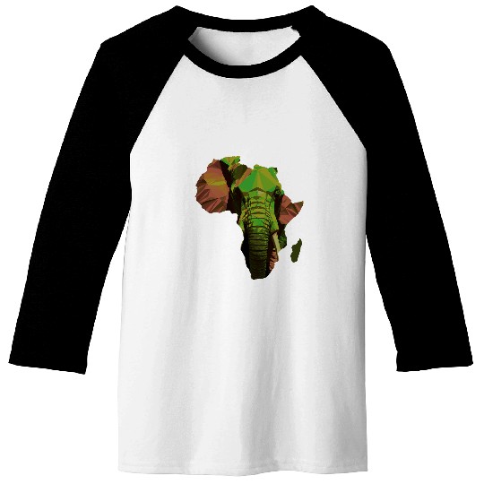 African Elephant Art Freedom Mom Black History Juneteenth Baseball Tees