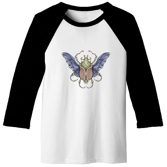 Cool Fantasy Tulip Beetle Illustration Entomologist Tee Baseball Tees