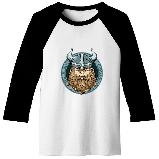 Viking Warrior Nordic Odin Baseball Tees