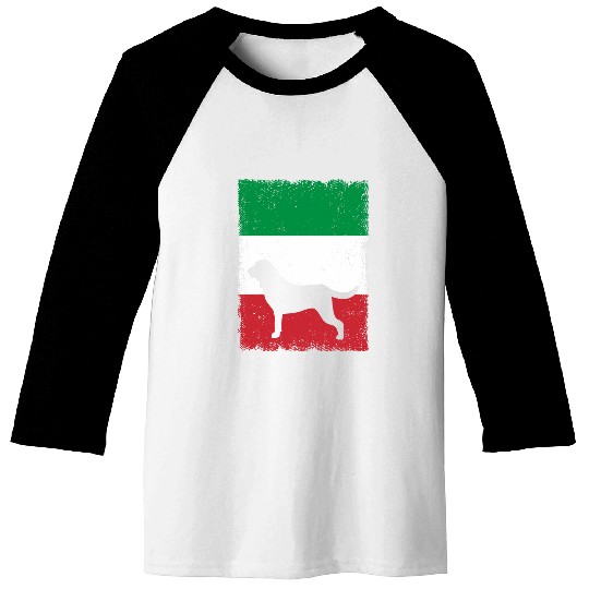 Bloodhound Dog Italy Flag Italian vintages Mom Dad Baseball Tees