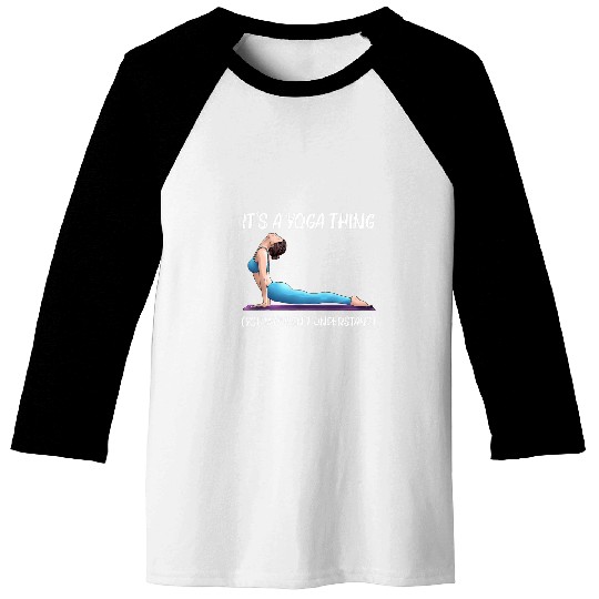 Cool Yoga Art For Men Women Yogi Physical Exercise Therapy 3 Baseball Tees