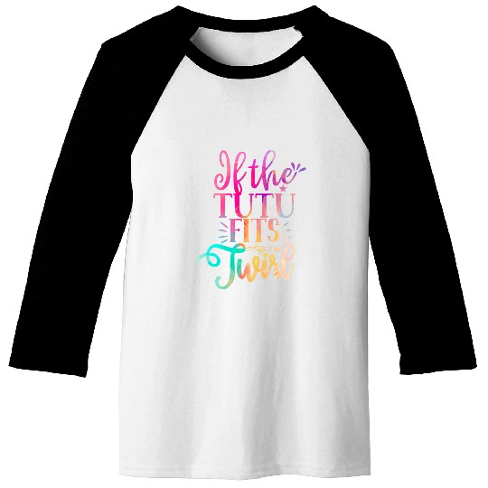 Dancing Dancer Hip Hop Ballet Dance mom dad Water color Baseball Tees