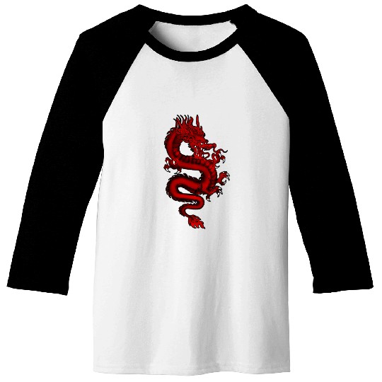 Dragon Dragon streetwear Japanese Dragons tattoo art 1 Baseball Tees