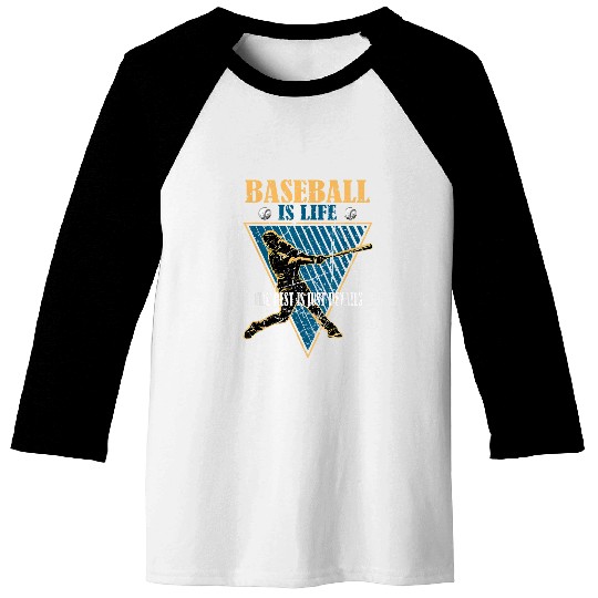 Baseball Is Life The Rest Is Just Details Funny Vintage Baseball Tees