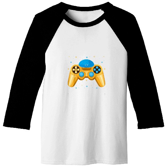 Video Game Controller Kippah Happy Hanukkah Gamer Boys Kids Baseball Tees