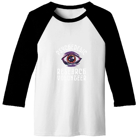 psychedelics Research Volunteer Baseball Tees