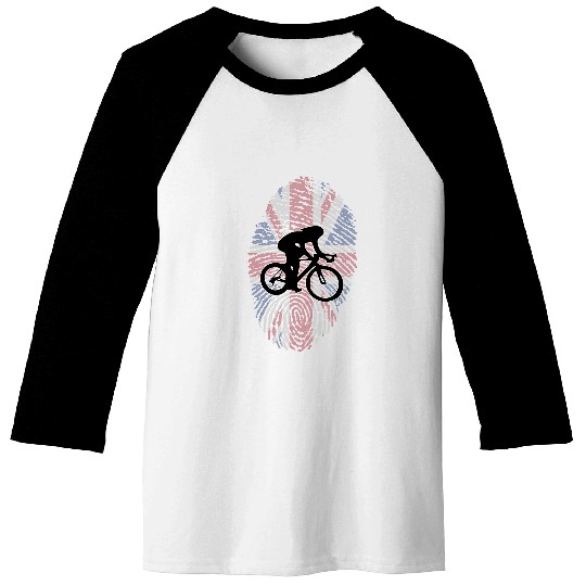 Cycling Team Flag GB Its In My DNA Union Jack 1 Baseball Tees