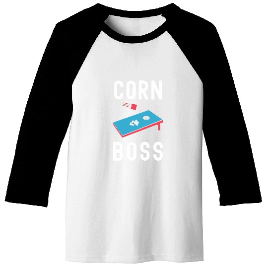 Lacrosse Gift Corn Boss Bean Bag Player Funny Cornhole 21 Baseball Tees