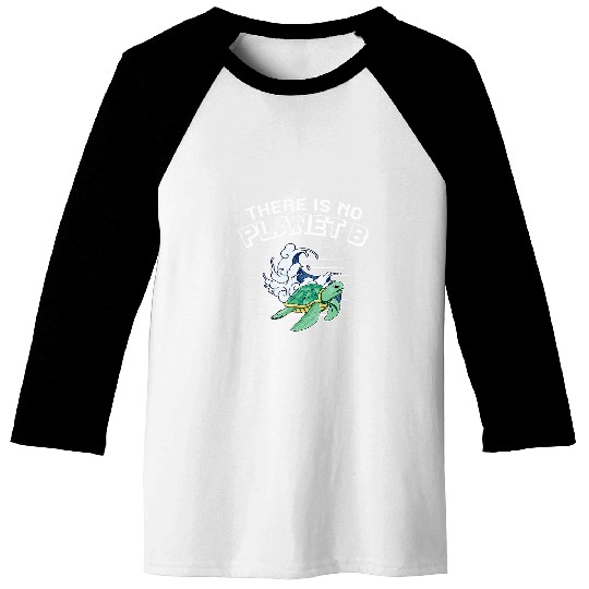 Turtle Pet Planet Save the Turtles Earth Day Baseball Tees