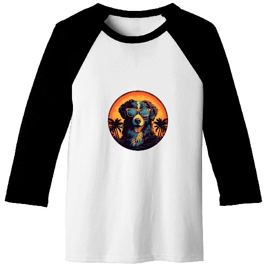 Australian Shepherd Sunglasses Aussie 1 Baseball Tees