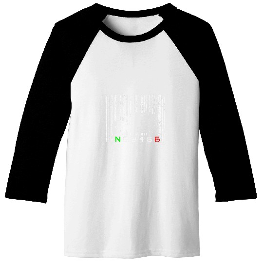 biker moto gp 2barcode motorcycle Baseball Tees