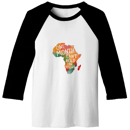 Black History Month Baseball Tees
