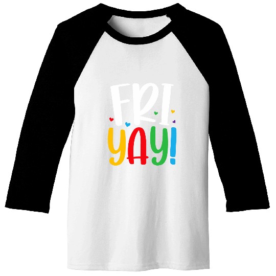 Friyay Funny Math Teachers Back to School Novelty Baseball Tees