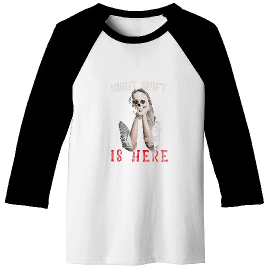 Halloween nurses medicals Doctor Night Shift Is Here Baseball Tees