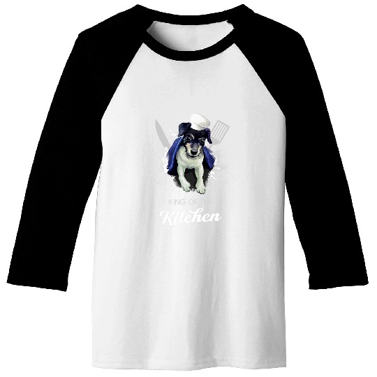 Chilean Fox Terrier King of the Kitchen Cooking Dog Baseball Tees