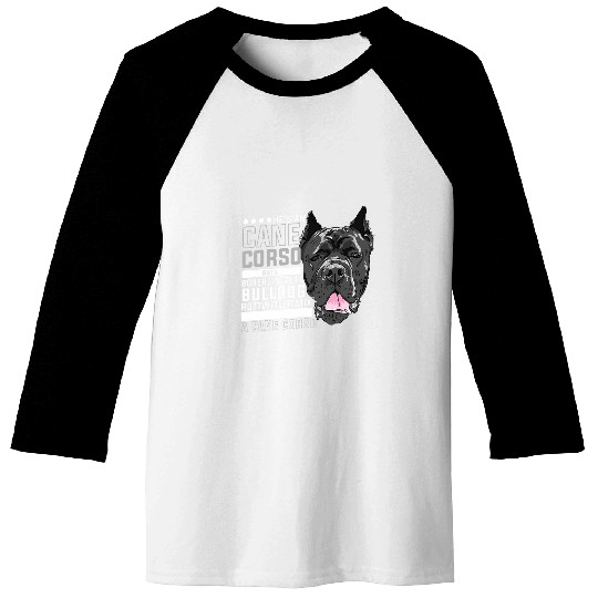Cane Corso Mastiff Molosser Baseball Tees