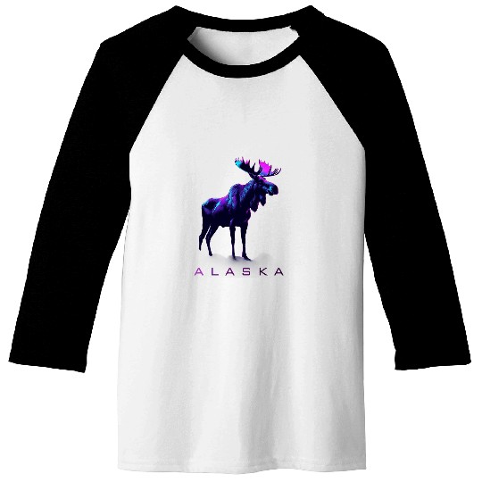 Lacrosse Gift Moose Alaska Costume supernatural merchandise 22 Baseball Tees