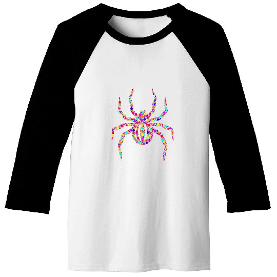 Lacrosse Gift International Dot Day Colorful Dotted Spider Baseball Tees