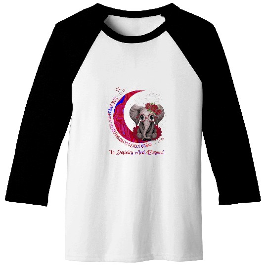 I Love Someone With Multiple Myeloma To The Moon And Back Baseball Tees