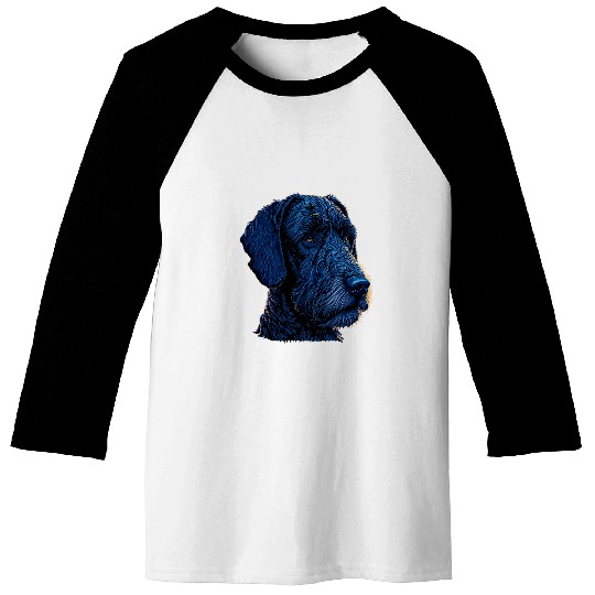Giant Schnauzer Design Funny Giant Schnauzer Lovers Baseball Tees