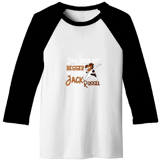 Dog Jack Russell Funny saying dog owner Jack Russell Terrier Baseball Tees