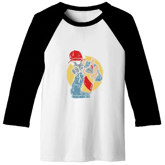 Graffiti Artist Sprayer Spray Paint Street Art Urban Paint Baseball Tees