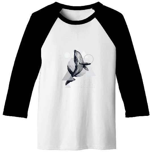 Beautiful Humpback Whale For Sea Mammals Marine Biologist Baseball Tees
