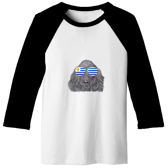 Cocker Spaniel Dog Uruguay Sunglasses Baseball Tees