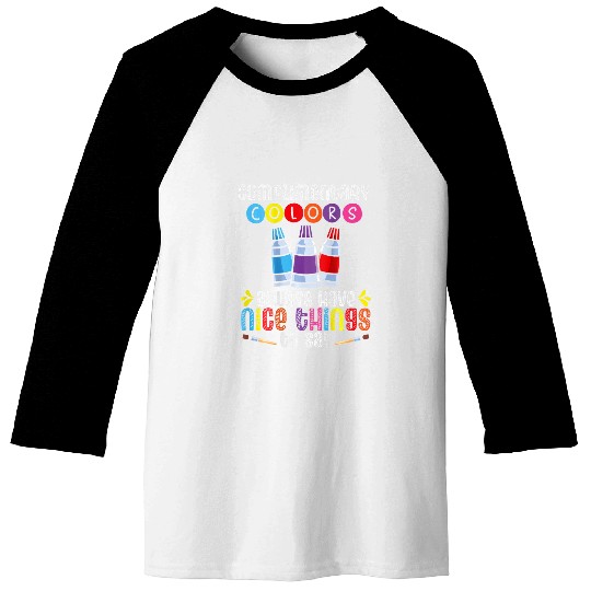 Complementary Colors Always Have Nice Things To Backprint Baseball Tees